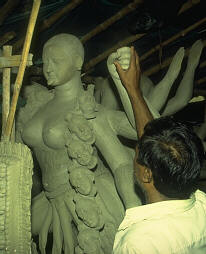 finishing the clay